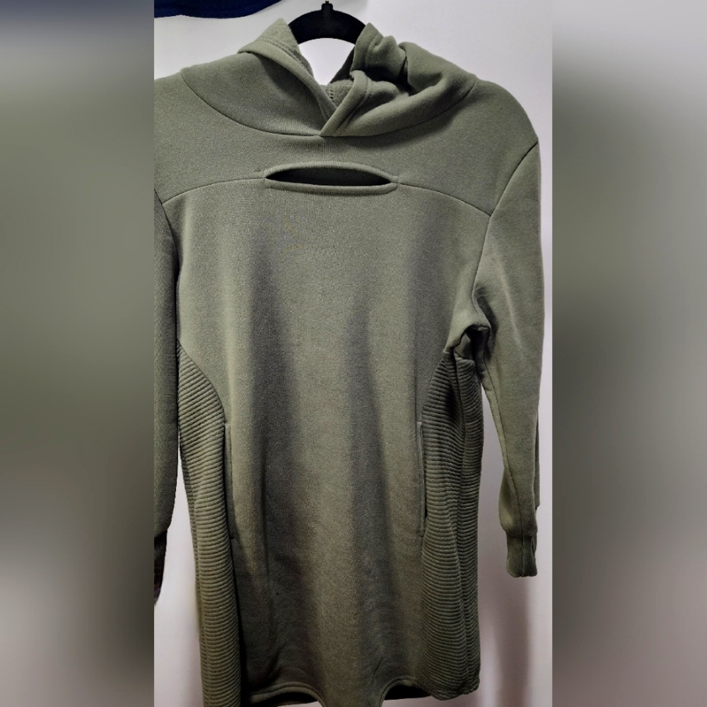 Green Julie and Joy Pullover Peakaboo Tunic